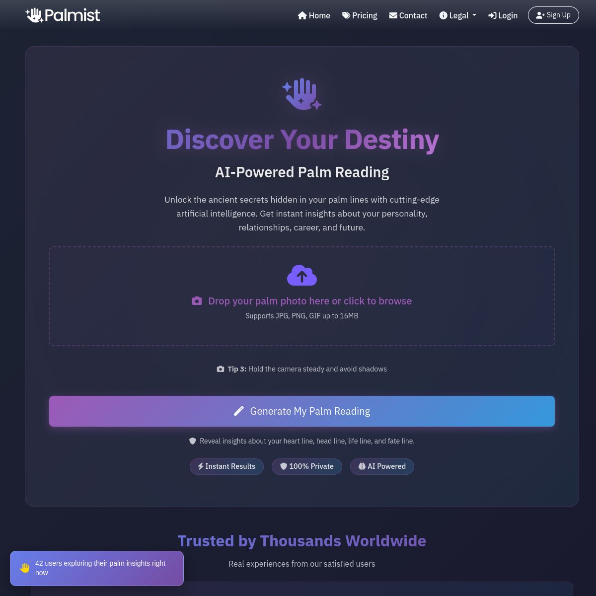 Palmist - AI Palm Reader
